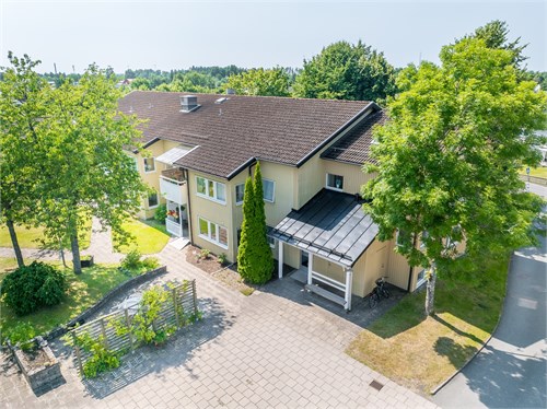 Ingång från innergård