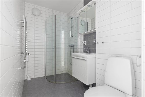 Renoverat & stambytt badrum
