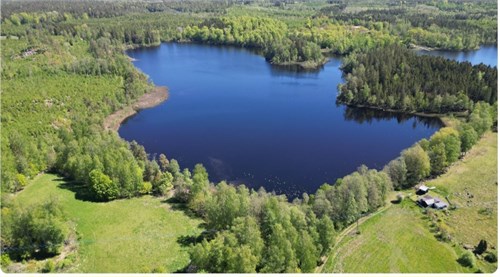 Områdesbild vid Strönhultssjön