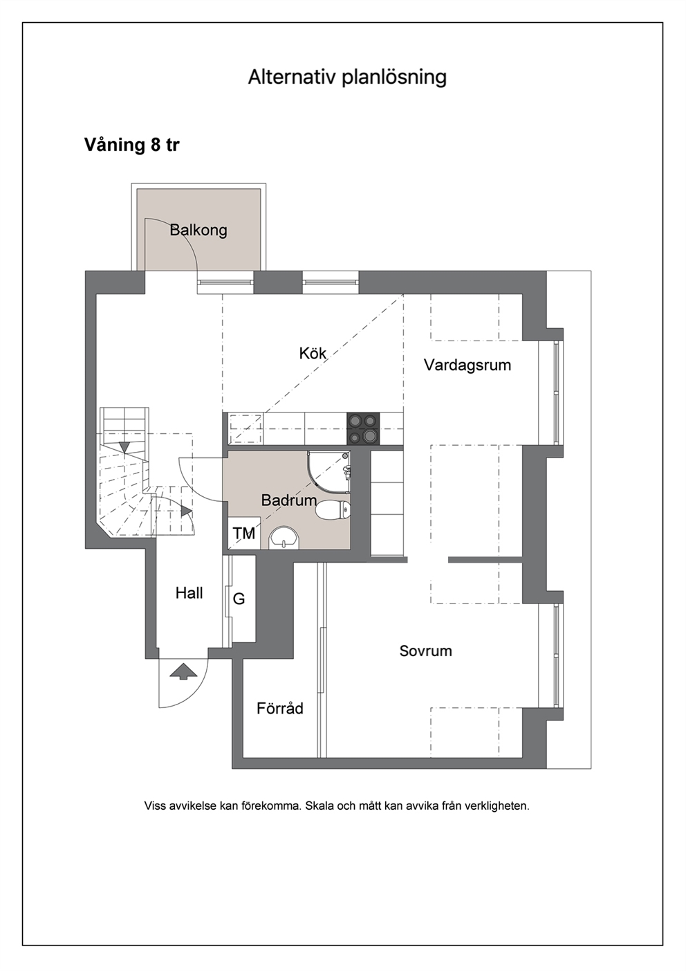 Alternativ planlösning