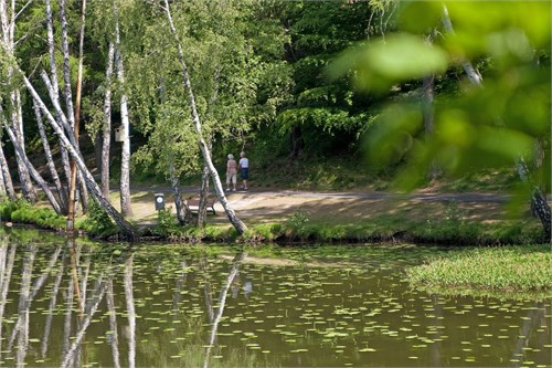 Hisingsparken med Slätta Damm