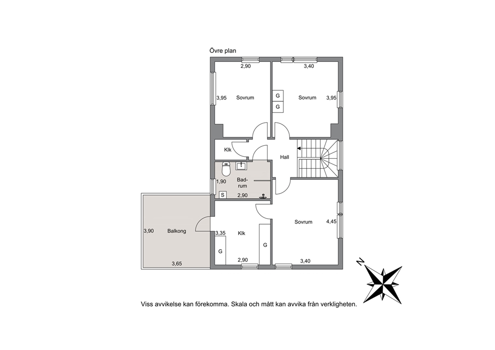 Övre plan