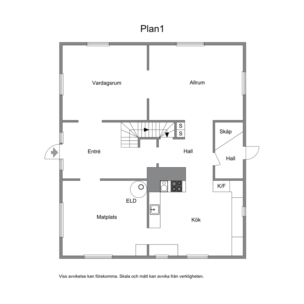 Planritning 1