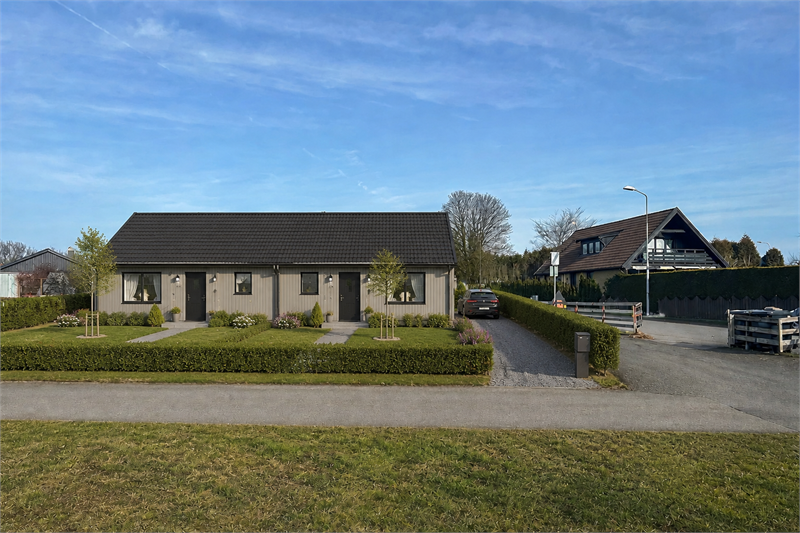 AI genererad bild på parhus