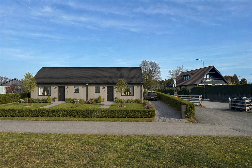AI genererad bild på parhus