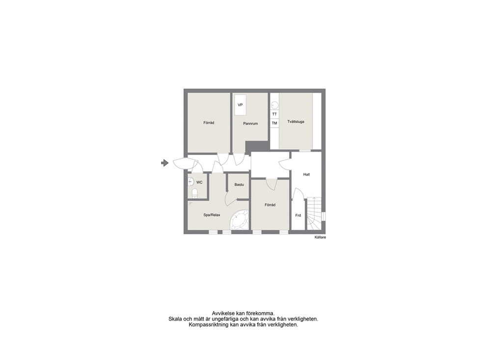 Källarplan