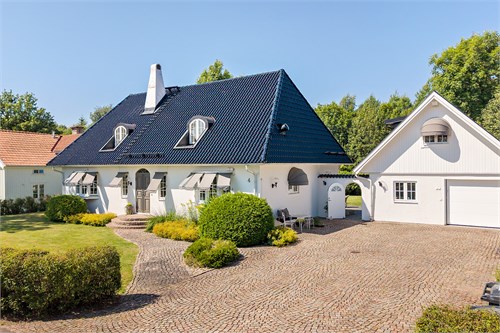 Ett mycket vackert hus i puts