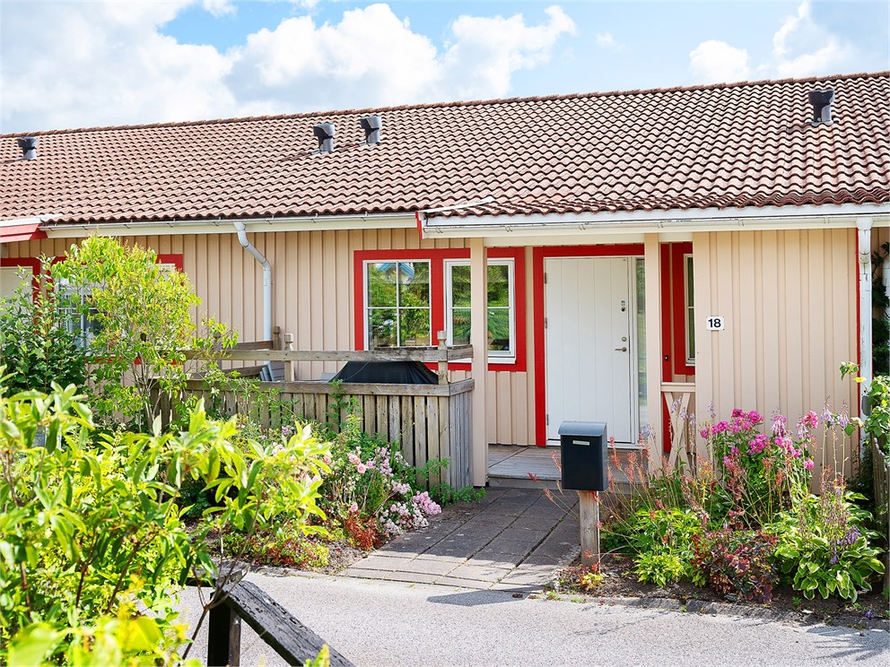 Entré med uteplats