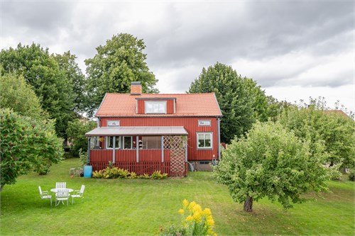 Baksidan huset