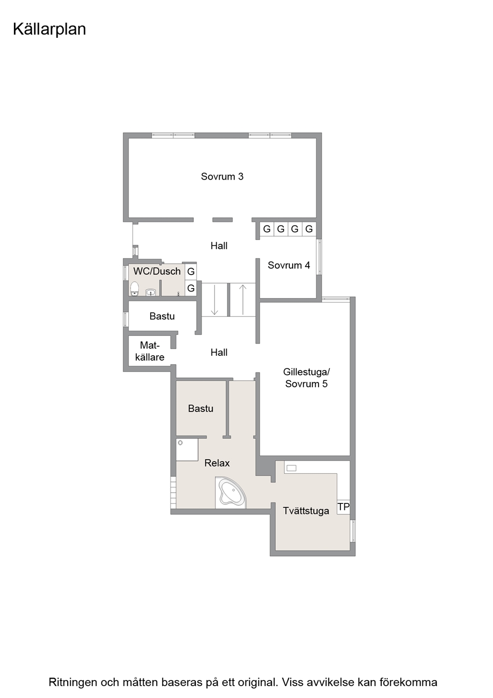 Nedre plan / Källarplan