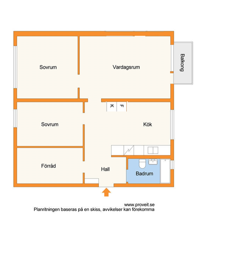 Sorögatan 77, 2tr – bild 16