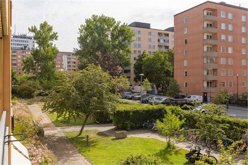 Utsikt från balkongen