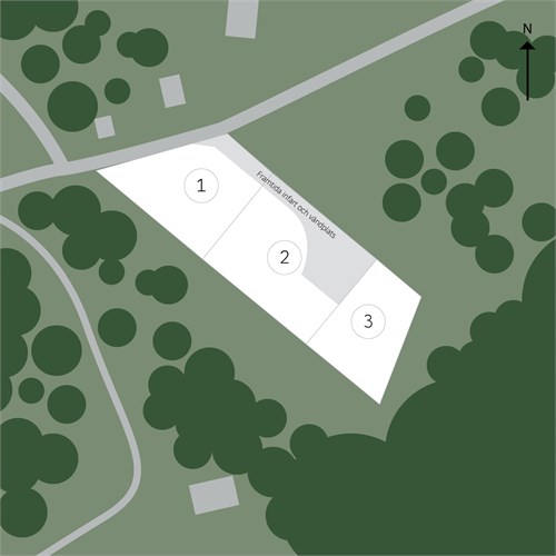 Ramhulta Klevekärr: Tomt nr 1