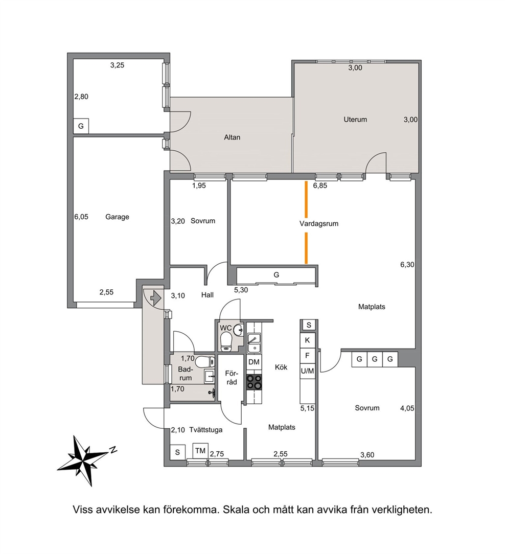 Alternativ planlösning