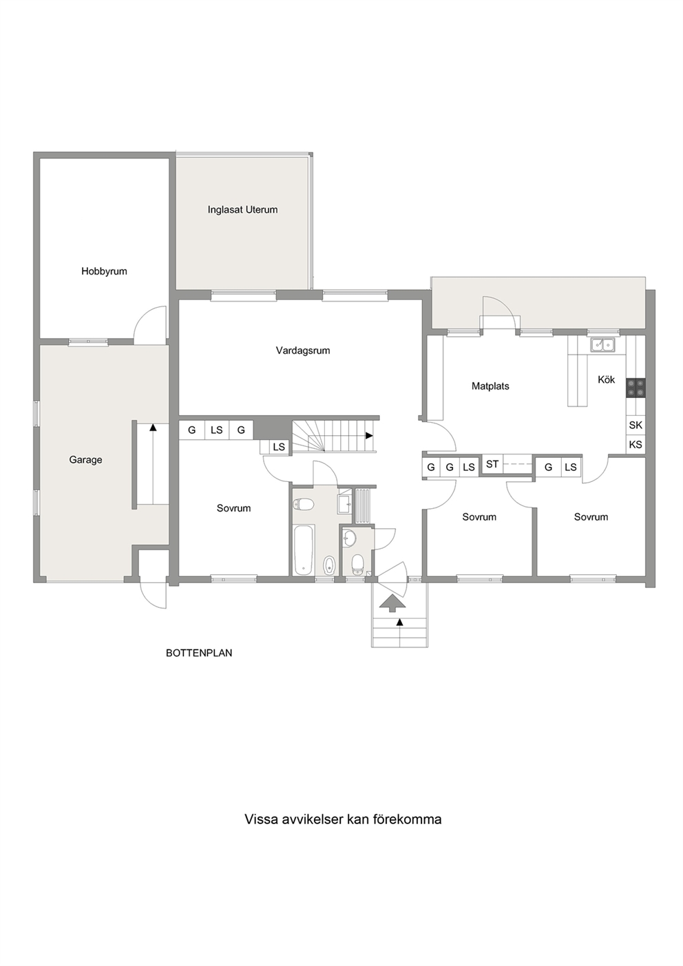 Planritning - entréplan