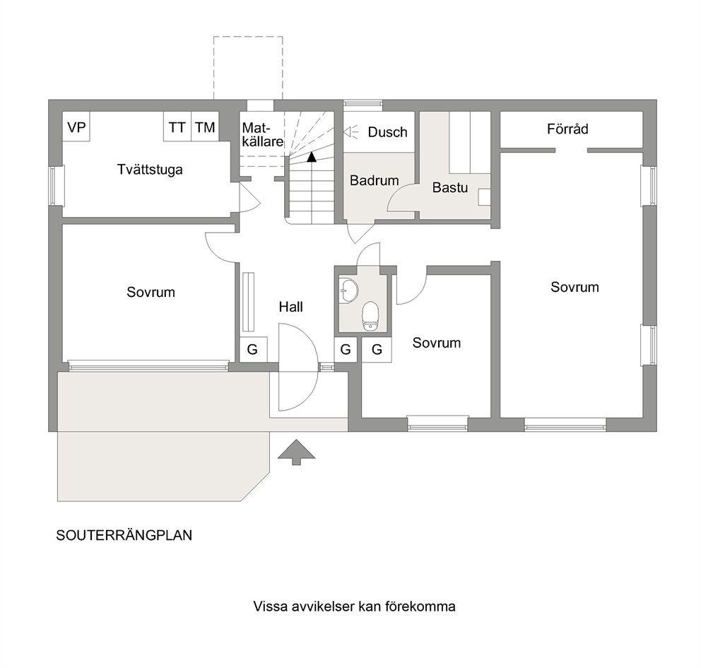 Souterrängplan