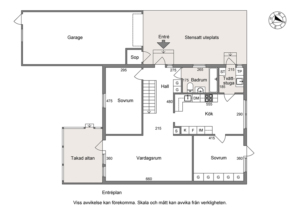 Planlösning Entréplan