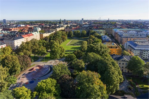 Området - Vasaparken - Höghöjds foto