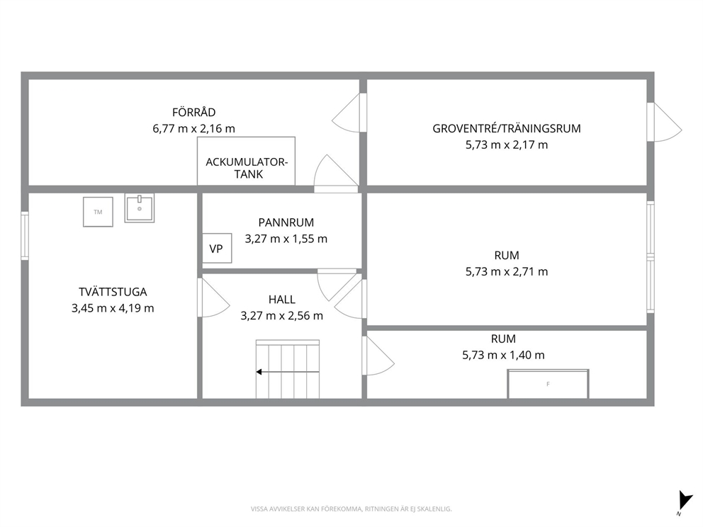 Källarplan boningshus