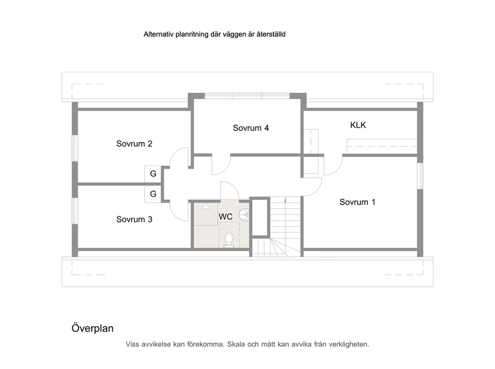 Alternativ planlösning 2