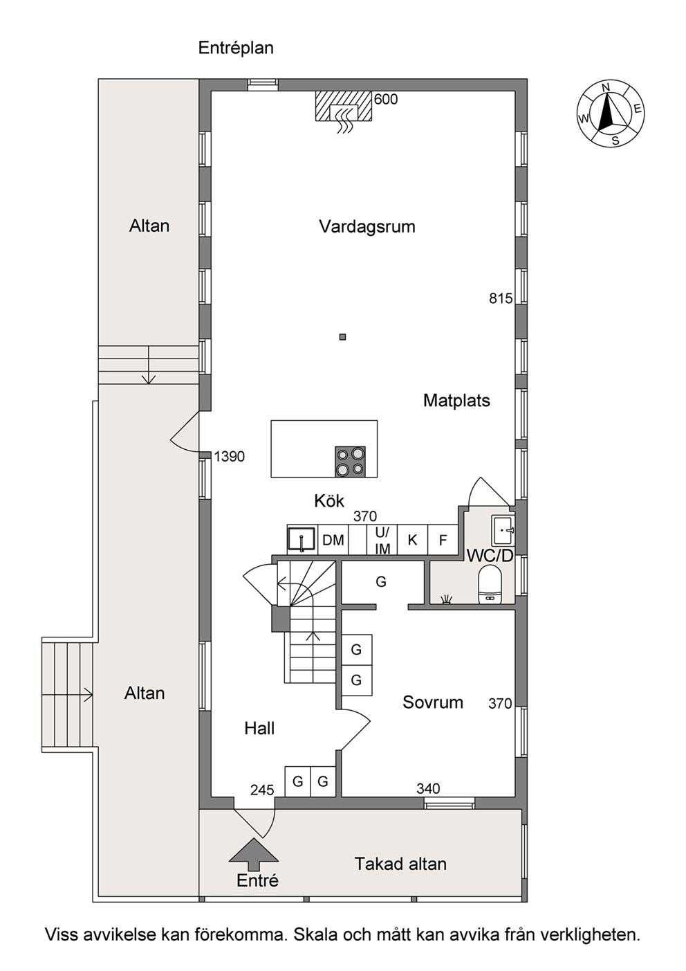 Planlösning Entréplan