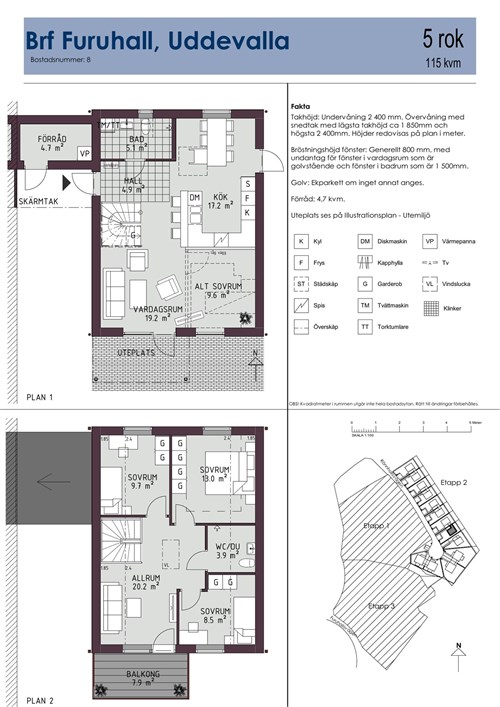 Hus A nr 8 (Svart) Etapp 2 