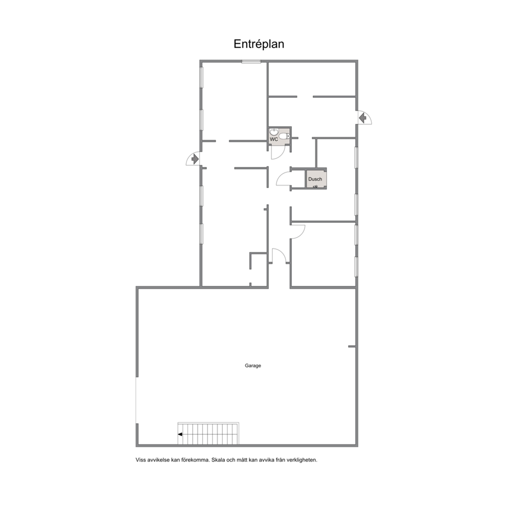 Granatvägen 3 bottenplan