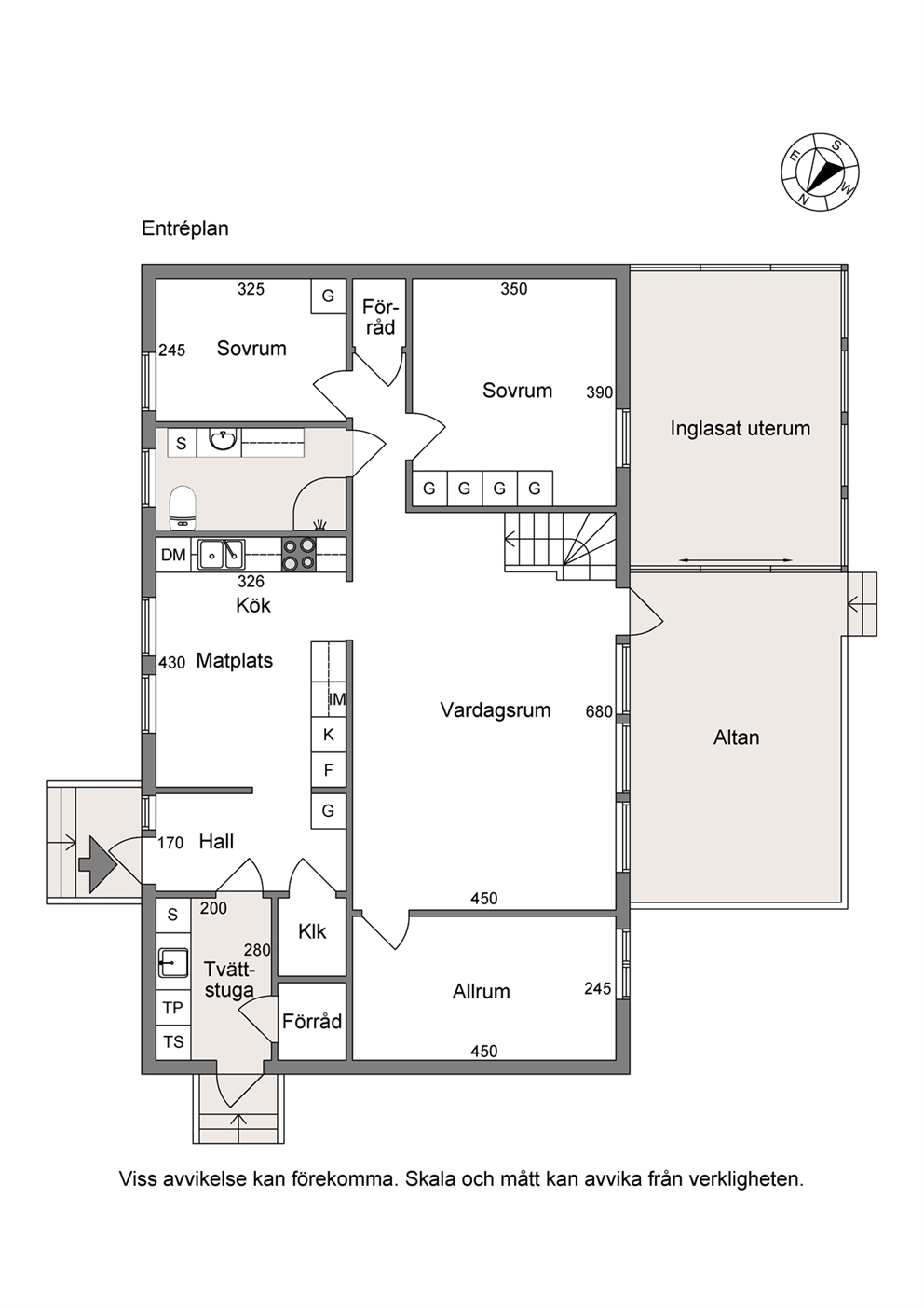 Planlösning Entréplan