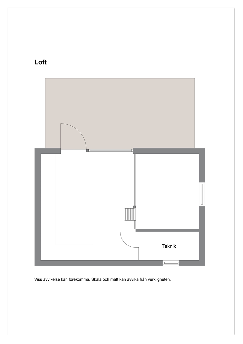 Attefallshus loft 