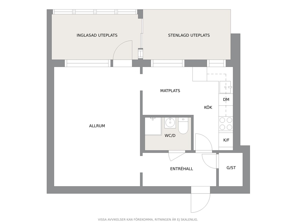 Ungefärlig planlösning