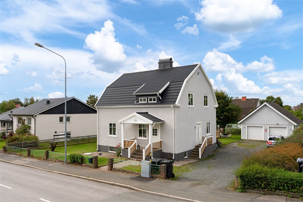 Välkommen till Ingsbergsgatan,nytt tak & ny fasad!