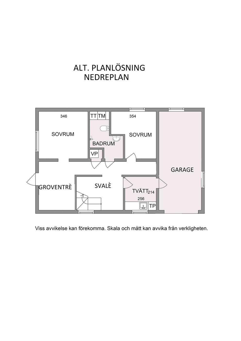 Alt. Planlösning