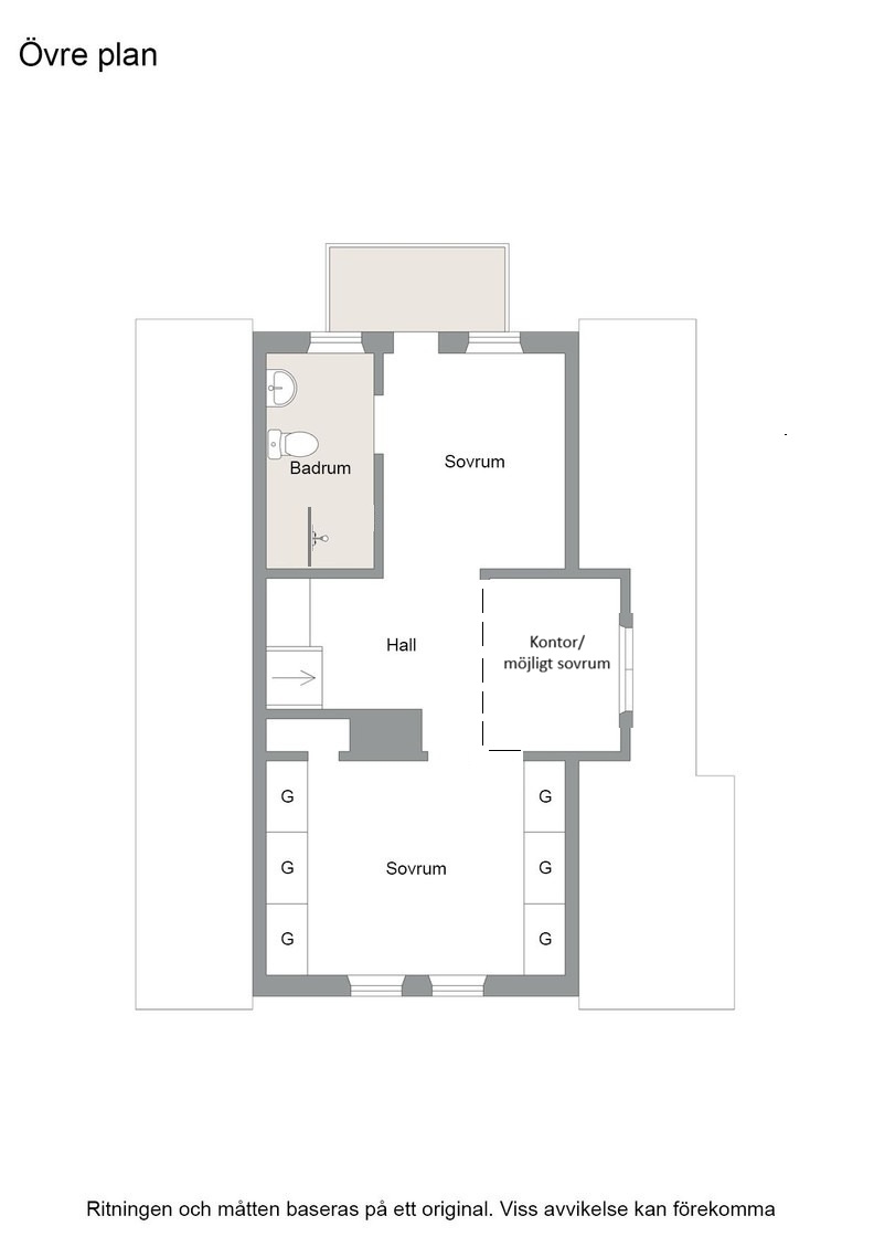 Övre plan
