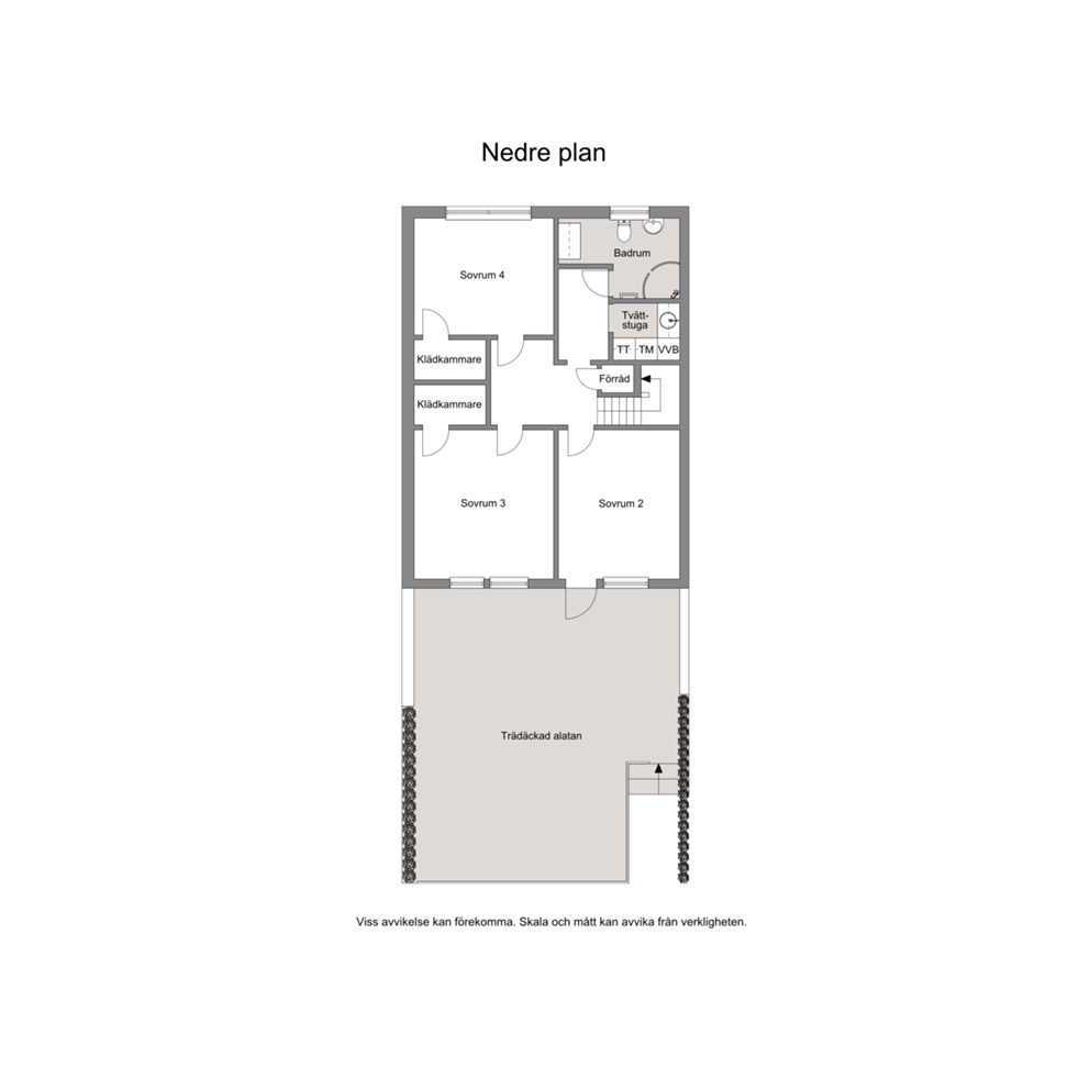 Planskiss Nedreplan