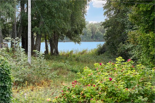 Sjöutsikt från huset