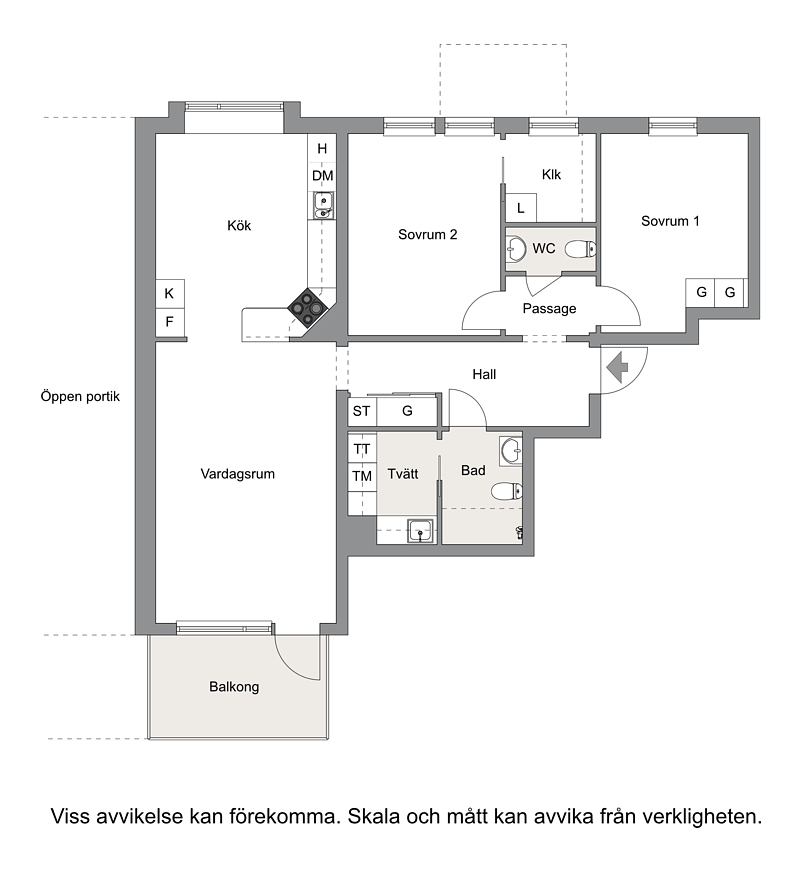 Planlösning 2 D