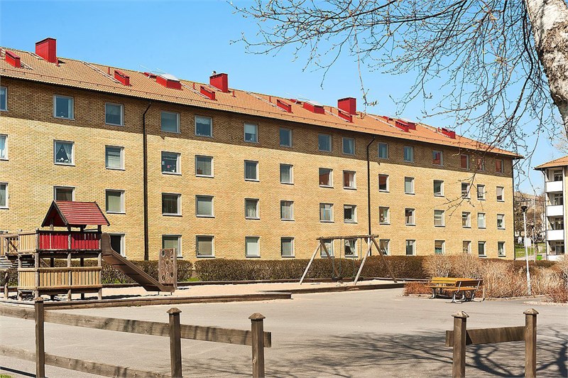En av föreningens lekplatser
