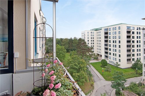 Vy från balkong
