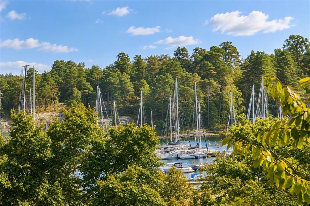 Utsikt från balkong