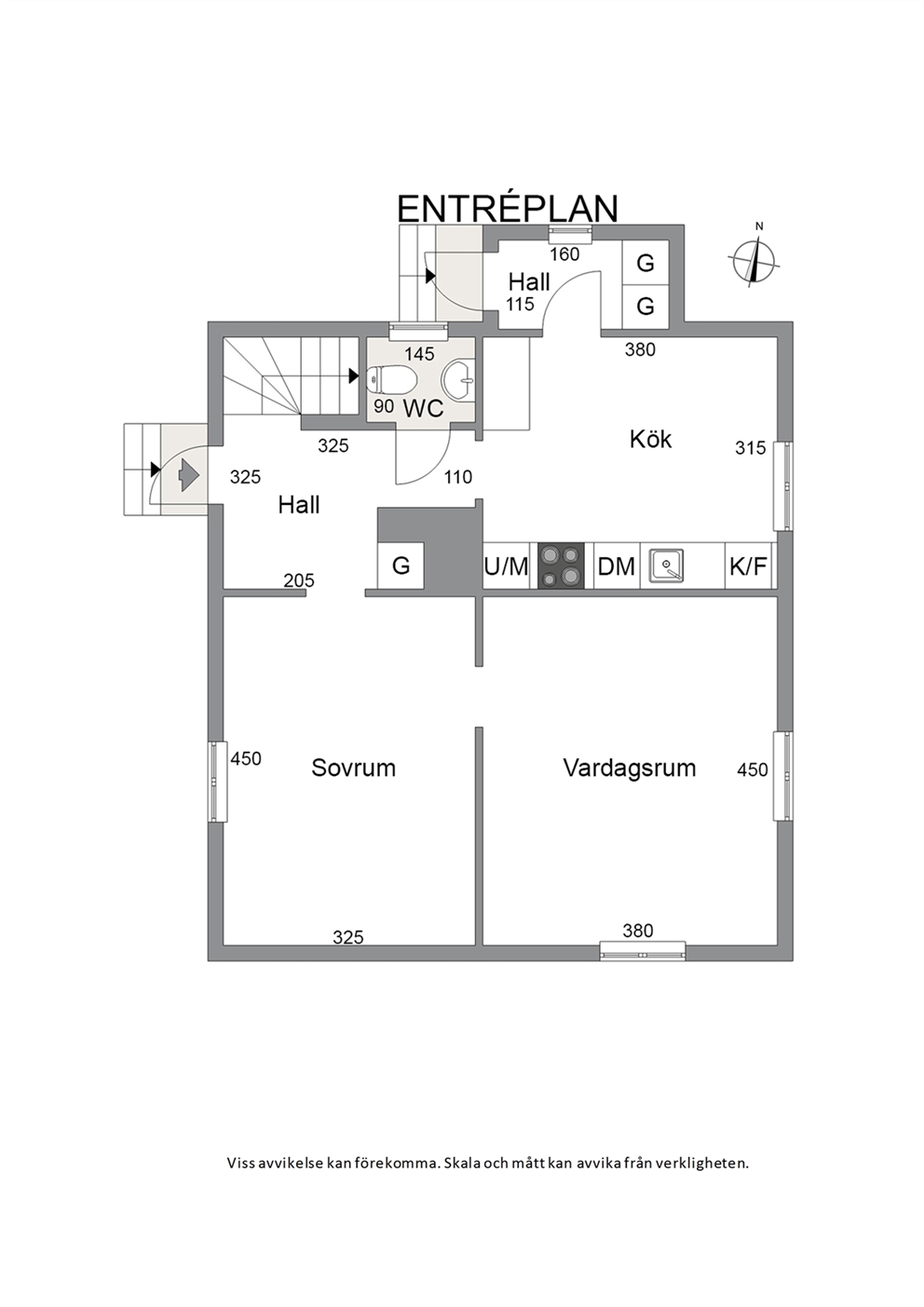 Huvudhus entréplan