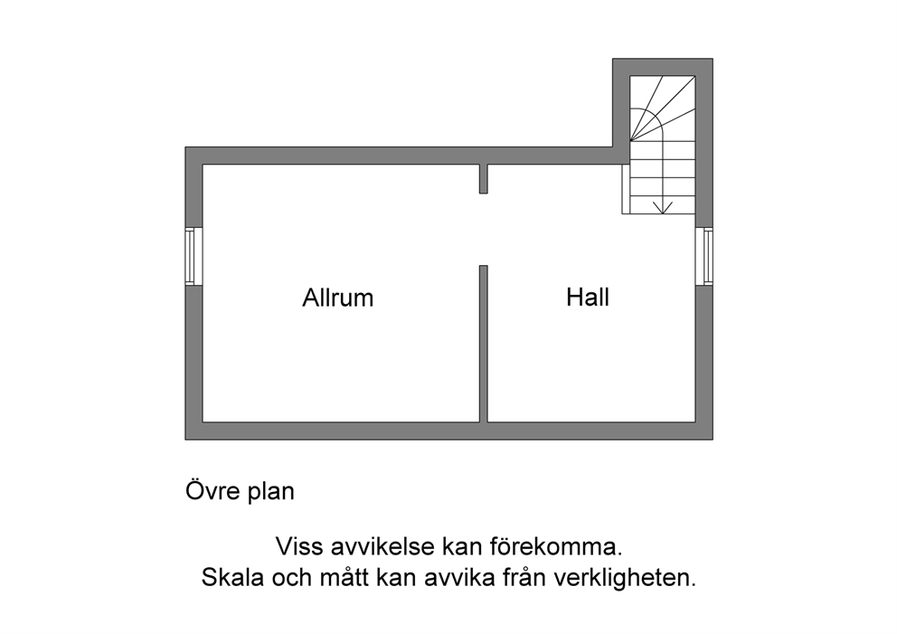 Planlösning Övervåning