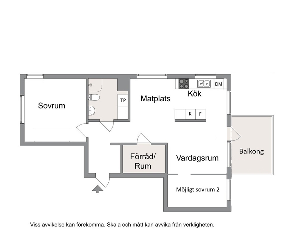 Alternativ planlösning