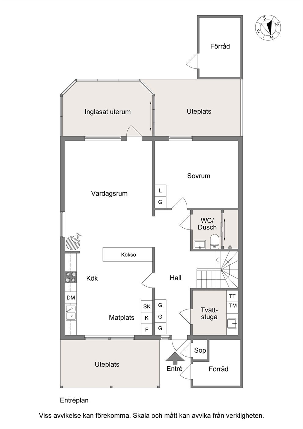Planlösning Entréplan