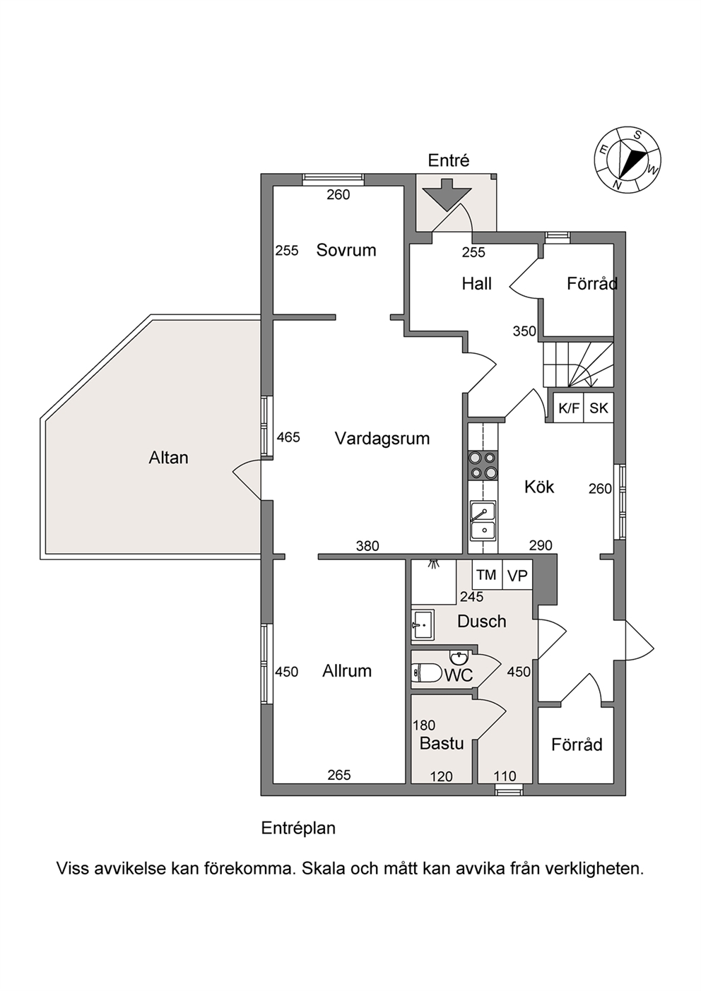 Planlösning Entréplan