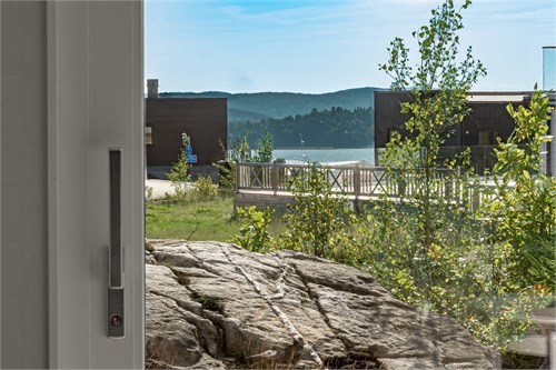 Havsutsikt från vardagsrum