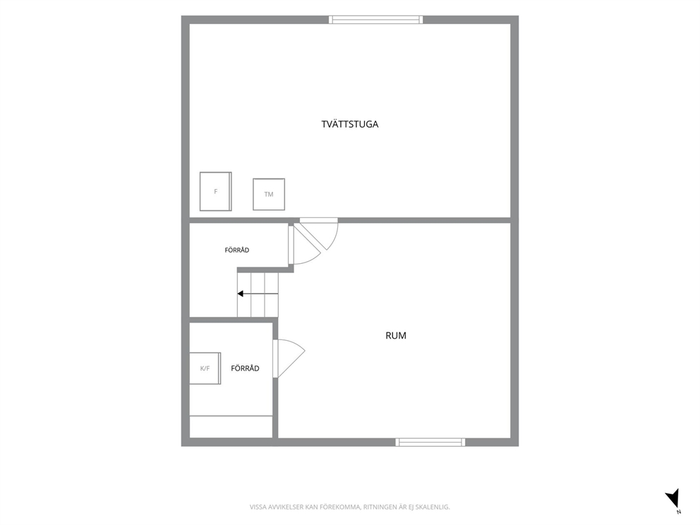 Planlösning - Källarplan