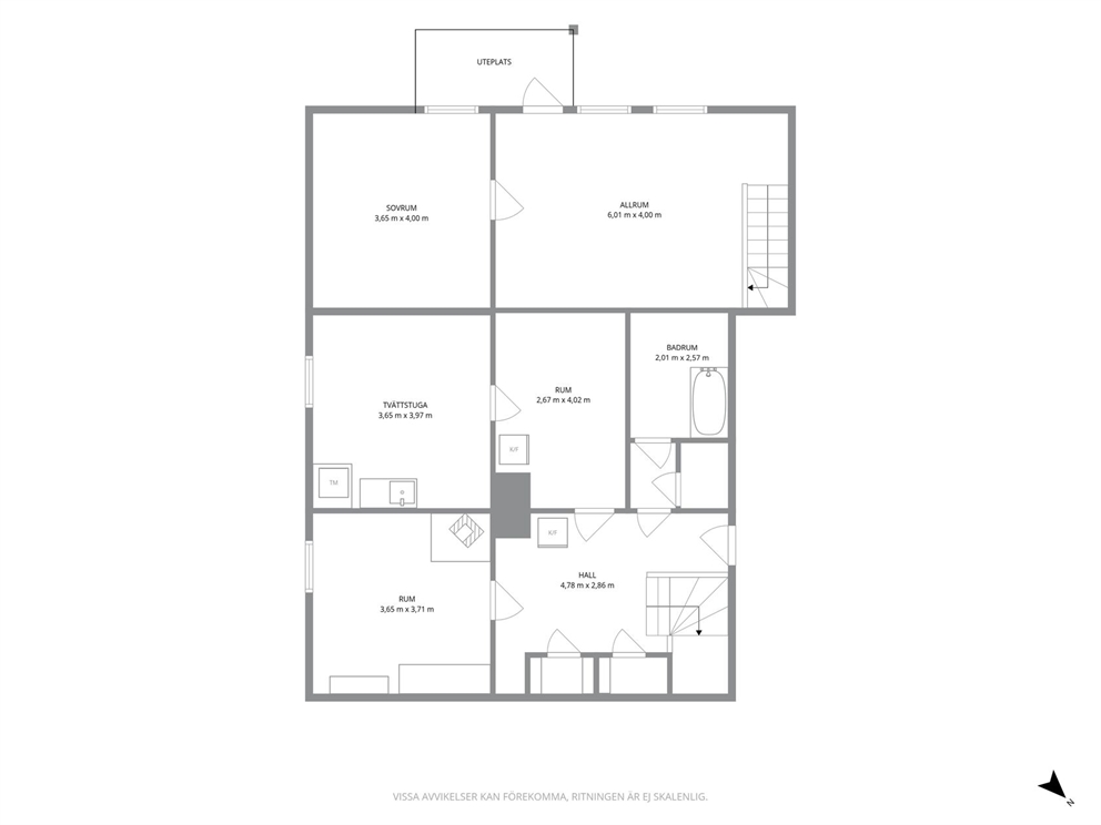 Planritning - Källarplan