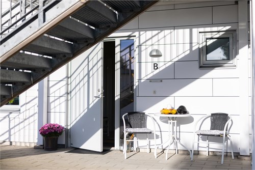 Markplan med uteplats – inga trappor!