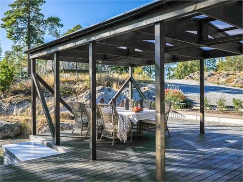 Pergola med tak