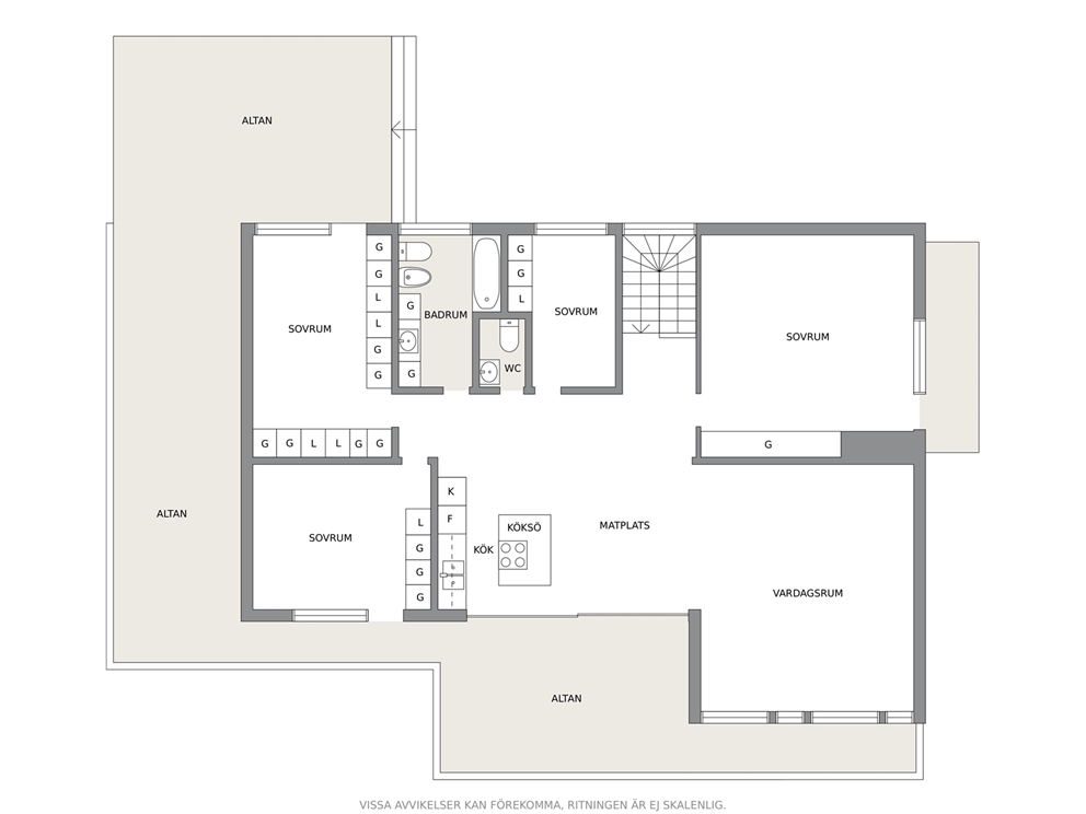 Övre plan